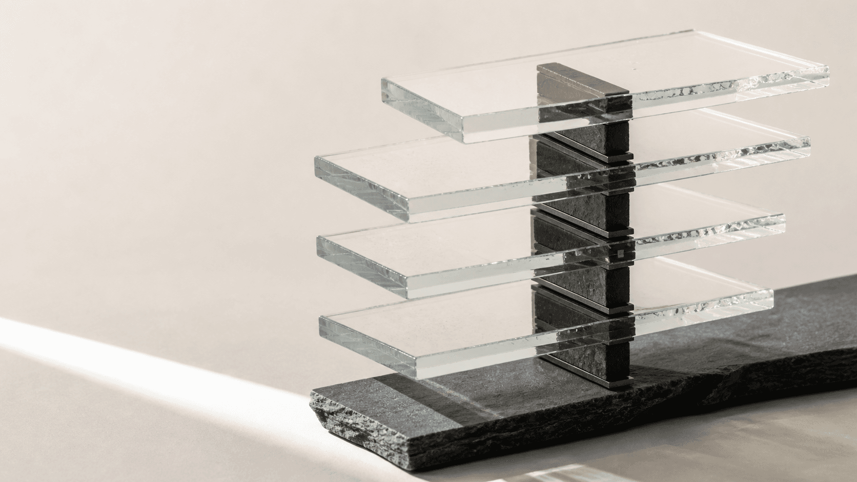 Transparent protective mineral and glass layers